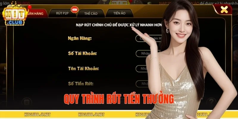 Quy trình rút tiền về tài khoản dễ dàng chỉ sau ít phút